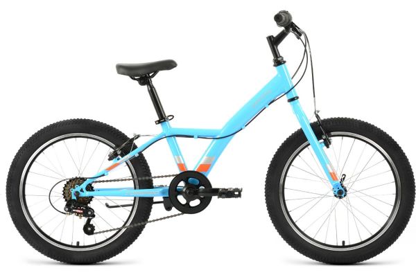 Горный велосипед FORWARD DAKOTA 20 1.0 рама 10.5" (2022) (собранный велосипед на складе Москва)
